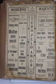Página do jornal Correio do Ceará de dezembro de 1930