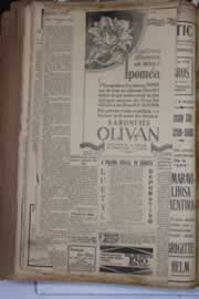 Página do jornal Correio do Ceará de dezembro de 1930