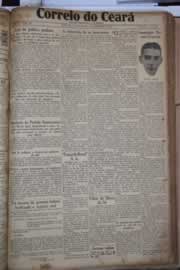 Página do jornal Correio do Ceará de dezembro de 1930