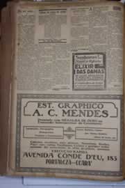 Página do jornal Correio do Ceará de dezembro de 1930