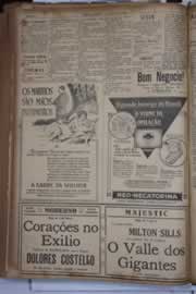Página do jornal Correio do Ceará de dezembro de 1930