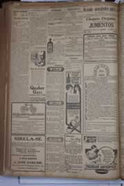 Página do jornal Correio do Ceará de dezembro de 1930