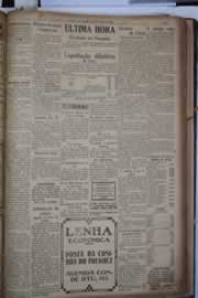 Página do jornal Correio do Ceará de dezembro de 1930