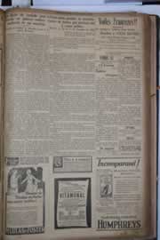 Página do jornal Correio do Ceará de dezembro de 1930