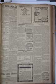 Página do jornal Correio do Ceará de dezembro de 1930