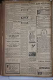 Página do jornal Correio do Ceará de dezembro de 1930