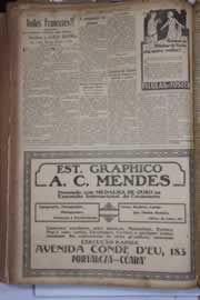 Página do jornal Correio do Ceará de dezembro de 1930