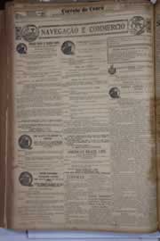 Página do jornal Correio do Ceará de dezembro de 1930
