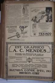 Página do jornal Correio do Ceará de dezembro de 1930