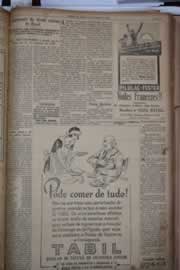 Página do jornal Correio do Ceará de dezembro de 1930