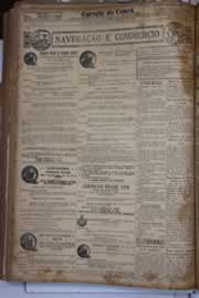 Página do jornal Correio do Ceará de dezembro de 1930