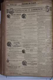 Página do jornal Correio do Ceará de dezembro de 1930