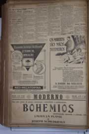 Página do jornal Correio do Ceará de dezembro de 1930