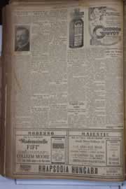 Página do jornal Correio do Ceará de dezembro de 1930