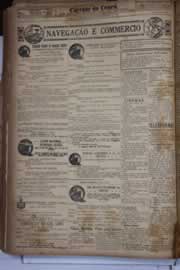 Página do jornal Correio do Ceará de dezembro de 1930