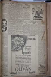 Página do jornal Correio do Ceará de dezembro de 1930