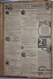 Página do jornal Correio do Ceará de janeiro de 1931