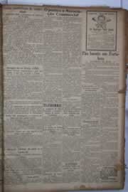 Página do jornal Correio do Ceará de janeiro de 1931