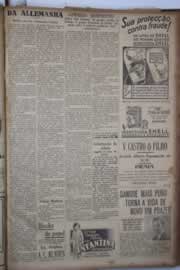 Página do jornal Correio do Ceará de janeiro de 1931