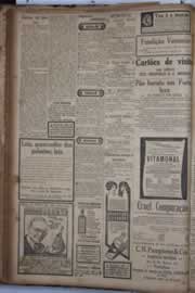Página do jornal Correio do Ceará de janeiro de 1931