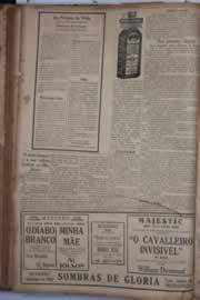 Página do jornal Correio do Ceará de janeiro de 1931