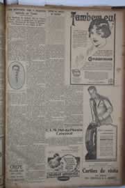 Página do jornal Correio do Ceará de janeiro de 1931