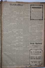 Página do jornal Correio do Ceará de janeiro de 1931