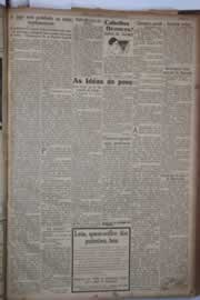 Página do jornal Correio do Ceará de janeiro de 1931