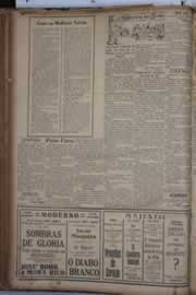 Página do jornal Correio do Ceará de janeiro de 1931