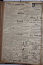 Página do jornal Correio do Ceará de janeiro de 1931