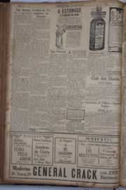 Página do jornal Correio do Ceará de janeiro de 1931