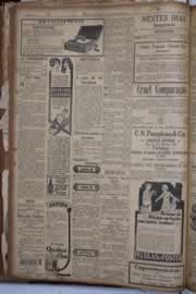 Página do jornal Correio do Ceará de fevereiro de 1931