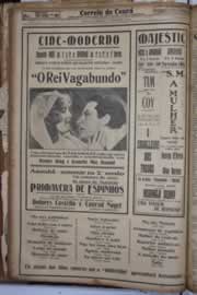 Página do jornal Correio do Ceará de fevereiro de 1931
