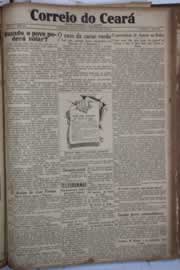 Página do jornal Correio do Ceará de fevereiro de 1931
