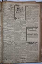 Página do jornal Correio do Ceará de fevereiro de 1931