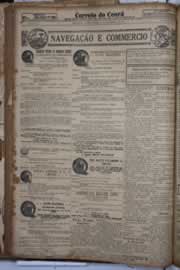 Página do jornal Correio do Ceará de fevereiro de 1931