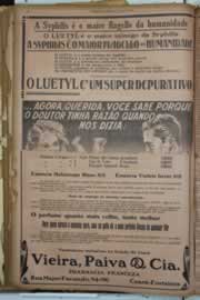 Página do jornal Correio do Ceará de março de 1931