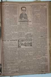 Página do jornal Correio do Ceará de março de 1931