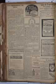Página do jornal Correio do Ceará de março de 1931