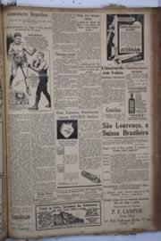 Página do jornal Correio do Ceará de março de 1931