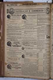 Página do jornal Correio do Ceará de março de 1931