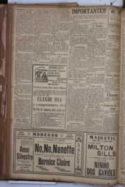 Página do jornal Correio do Ceará de março de 1931