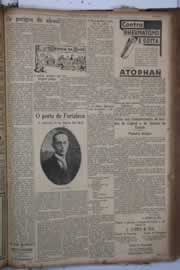 Página do jornal Correio do Ceará de março de 1931