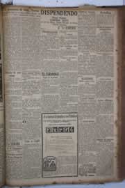 Página do jornal Correio do Ceará de março de 1931