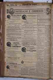 Página do jornal Correio do Ceará de março de 1931