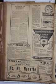Página do jornal Correio do Ceará de março de 1931