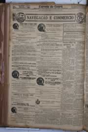Página do jornal Correio do Ceará de março de 1931