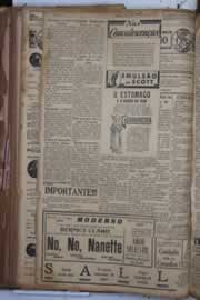 Página do jornal Correio do Ceará de março de 1931