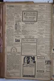 Página do jornal Correio do Ceará de março de 1931