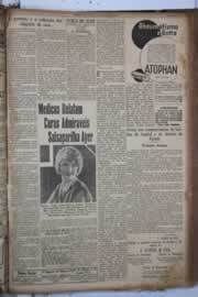 Página do jornal Correio do Ceará de março de 1931